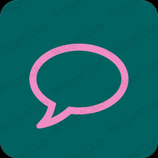 Estetske Messages ikone aplikacij
