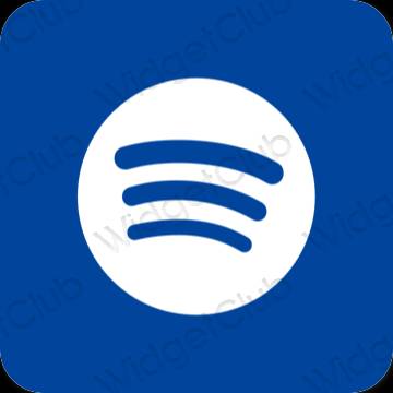 Естетске Spotify иконе апликација