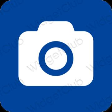 Esthetische Camera app-pictogrammen