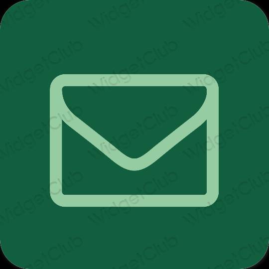 Icônes d'application Mail esthétiques