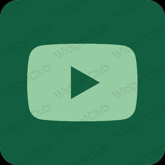 Icone delle app Youtube estetiche