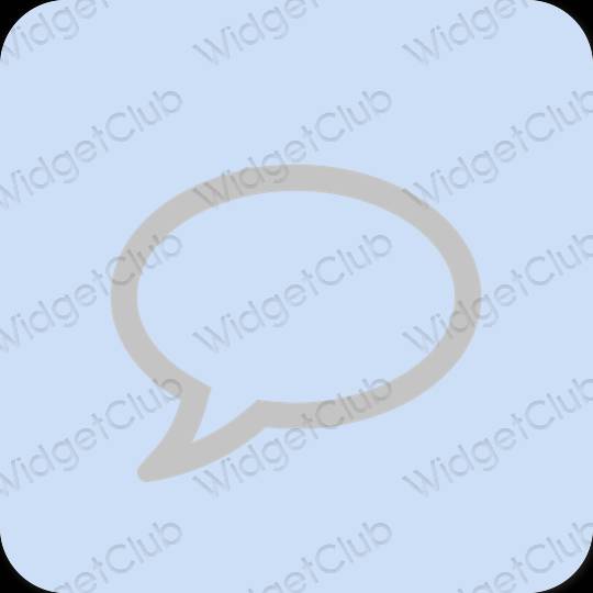 אֶסתֵטִי סָגוֹל Messages סמלי אפליקציה