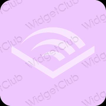 Aesthetic Audible app icons