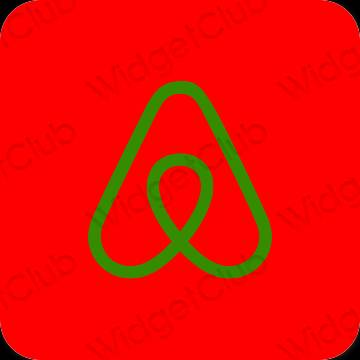 Aesthetic Airbnb app icons