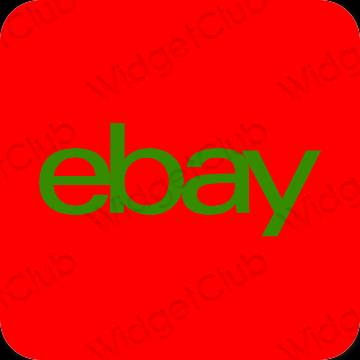 Aesthetic eBay app icons