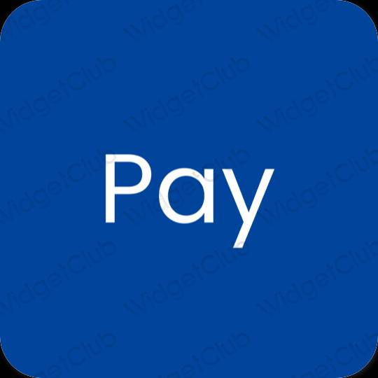 Esztétikus PayPay alkalmazásikonok