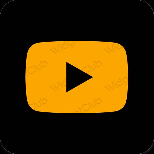 Ästhetische Youtube App-Symbole