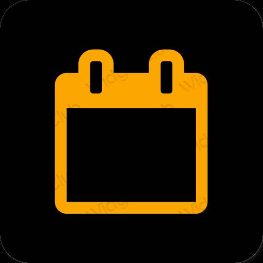 Esthetische Calendar app-pictogrammen