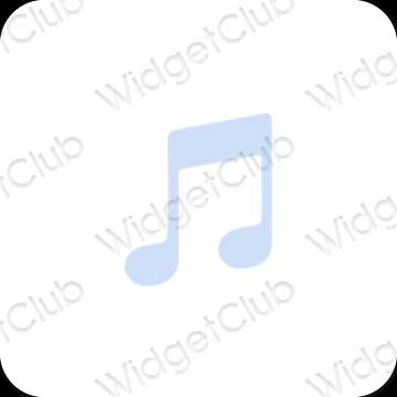 Estética amazon music ícones de aplicativos