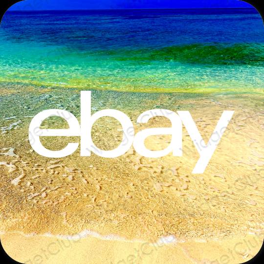 Estetske eBay ikone aplikacij