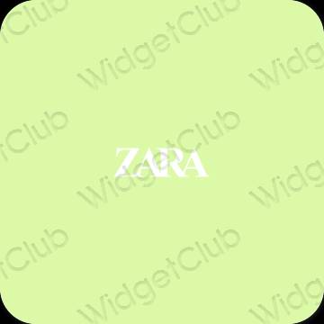 Estética ZARA iconos de aplicaciones