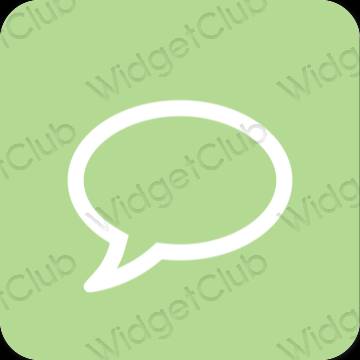 جمالية Messages أيقونات التطبيقات