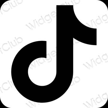 Ästhetische TikTok App-Symbole