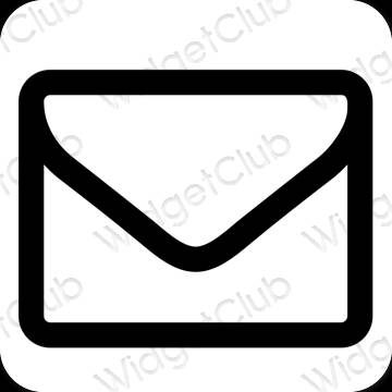 Ästhetische Mail App-Symbole