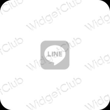 جمالية LINE أيقونات التطبيقات