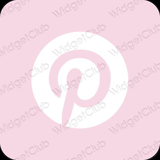 Icone delle app Pinterest estetiche