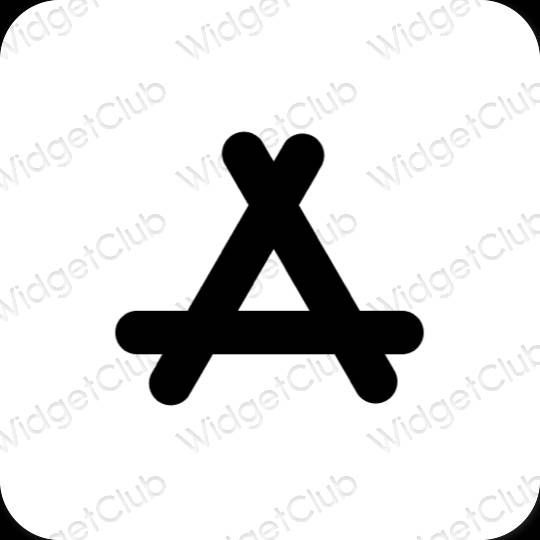 Esthetische AppStore app-pictogrammen