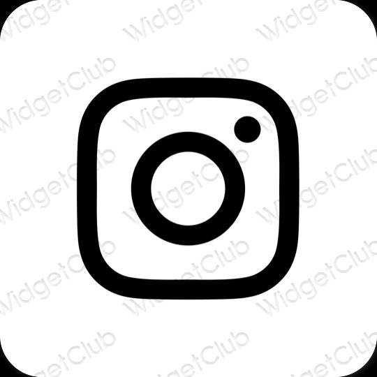 Æstetiske Instagram app-ikoner