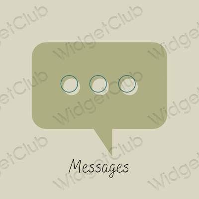 نمادهای برنامه زیباشناسی Messages