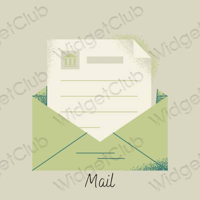 Aesthetic Mail app icons