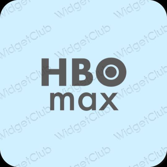 Esztétika lila HBO MAX alkalmazás ikonok