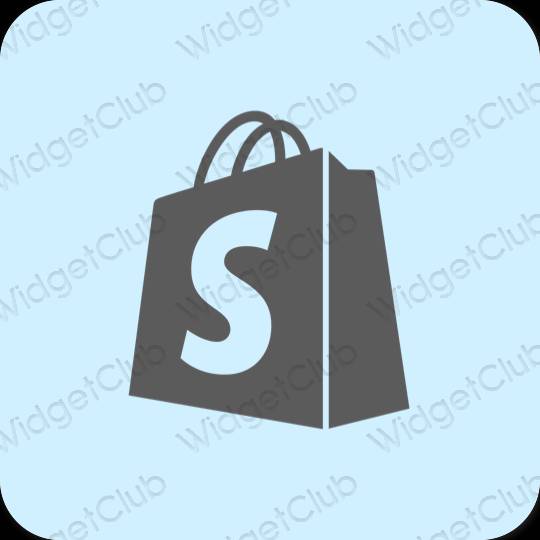 אֶסתֵטִי סָגוֹל Shopify סמלי אפליקציה