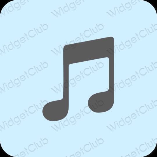 審美的 紫色的 Apple Music 應用程序圖標