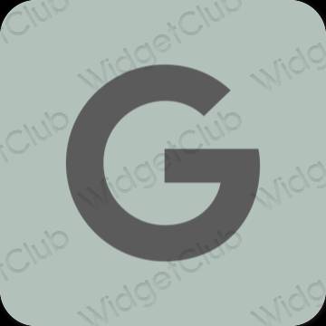 Æstetiske Google app-ikoner