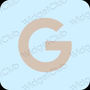 Aesthetic Google app icons