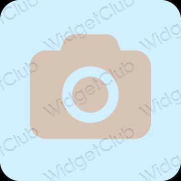 Esthetische Camera app-pictogrammen