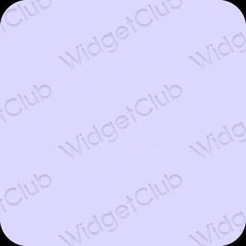 Естетски пастелно плава Dropbox иконе апликација