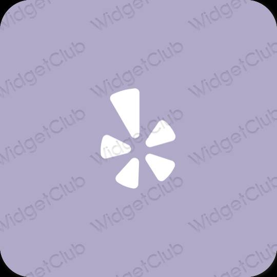 Icone delle app Yelp estetiche