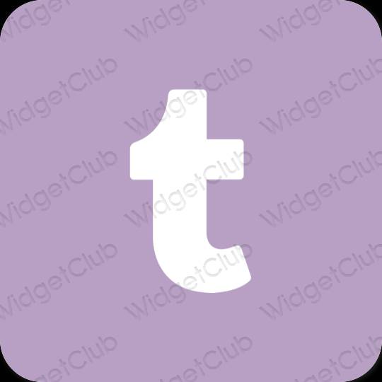 نمادهای برنامه زیباشناسی Tumblr
