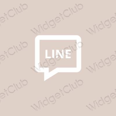 LINE おしゃれアイコン画像素材