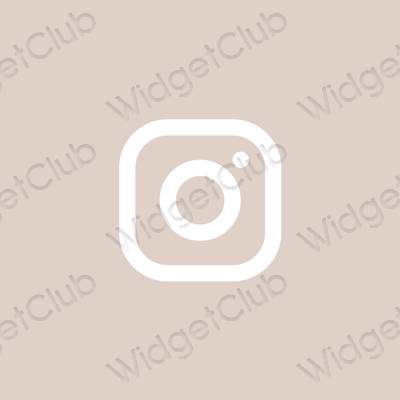 Æstetiske Instagram app-ikoner