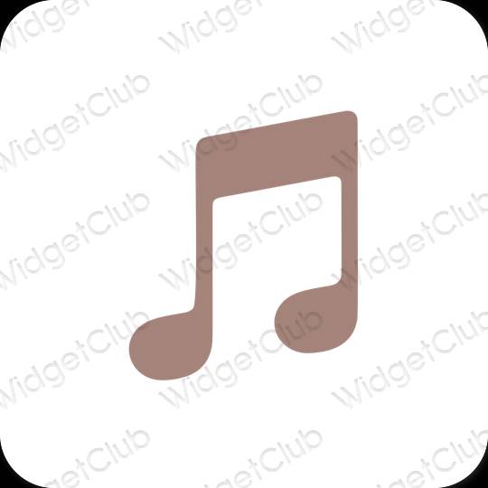 Icone delle app Apple Music estetiche