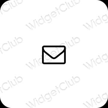 Esthetische Mail app-pictogrammen