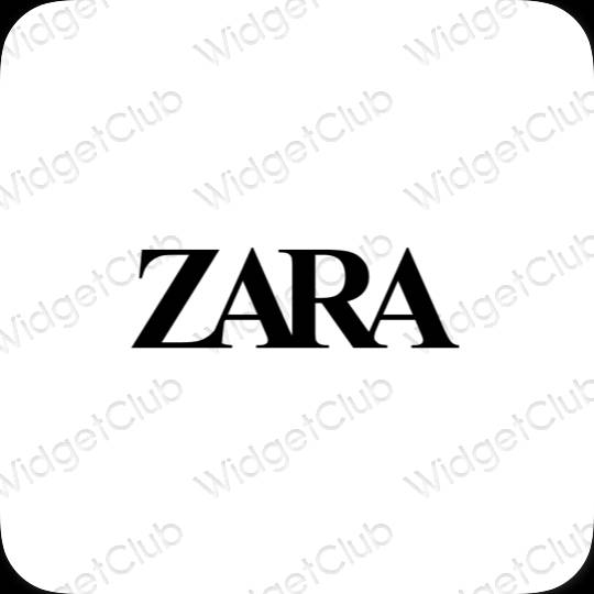 Aesthetic ZARA app icons