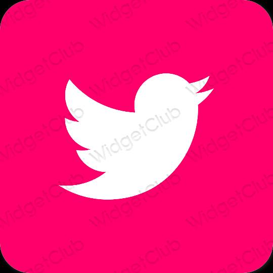 نمادهای برنامه زیباشناسی Twitter