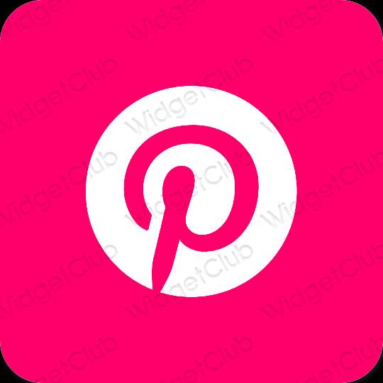 Icone delle app Pinterest estetiche