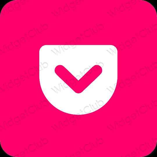 Estetske Pocket ikone aplikacij