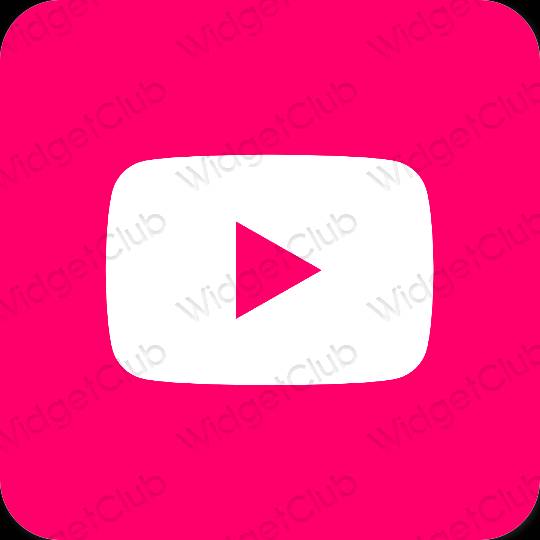 Biểu tượng ứng dụng Youtube thẩm mỹ