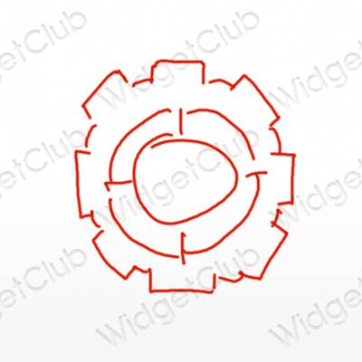 Естетске Settings иконе апликација