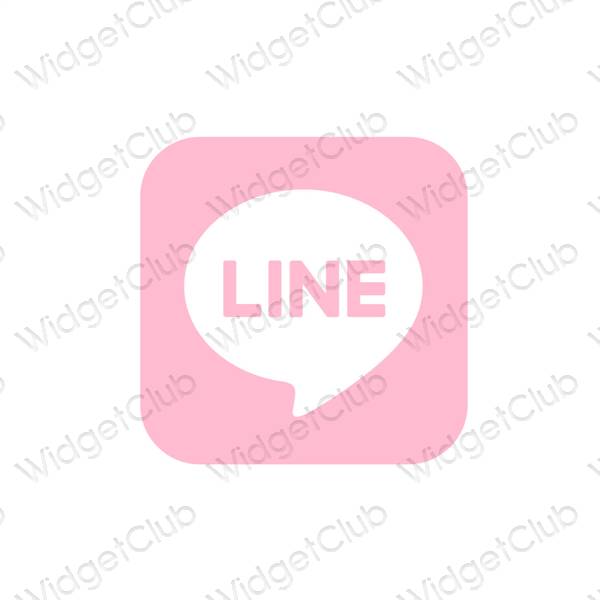 រូបតំណាងកម្មវិធី LINE សោភ័ណភាព