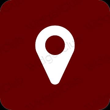 រូបតំណាងកម្មវិធី Google Map សោភ័ណភាព