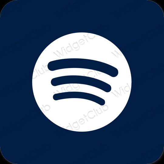 Æstetiske Spotify app-ikoner