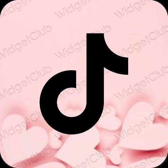 Aesthetic TikTok app icons