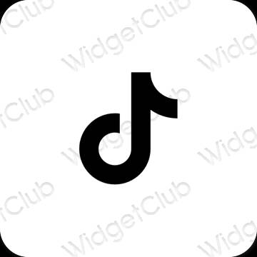 Ästhetische TikTok App-Symbole