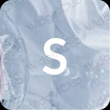 Icônes d'application Simeji esthétiques