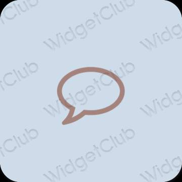 Esthetische Messages app-pictogrammen